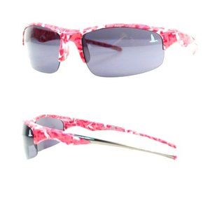 Adult Sunglasses 100% UV PROTECTION with Pink Camo Accents NEW NWT